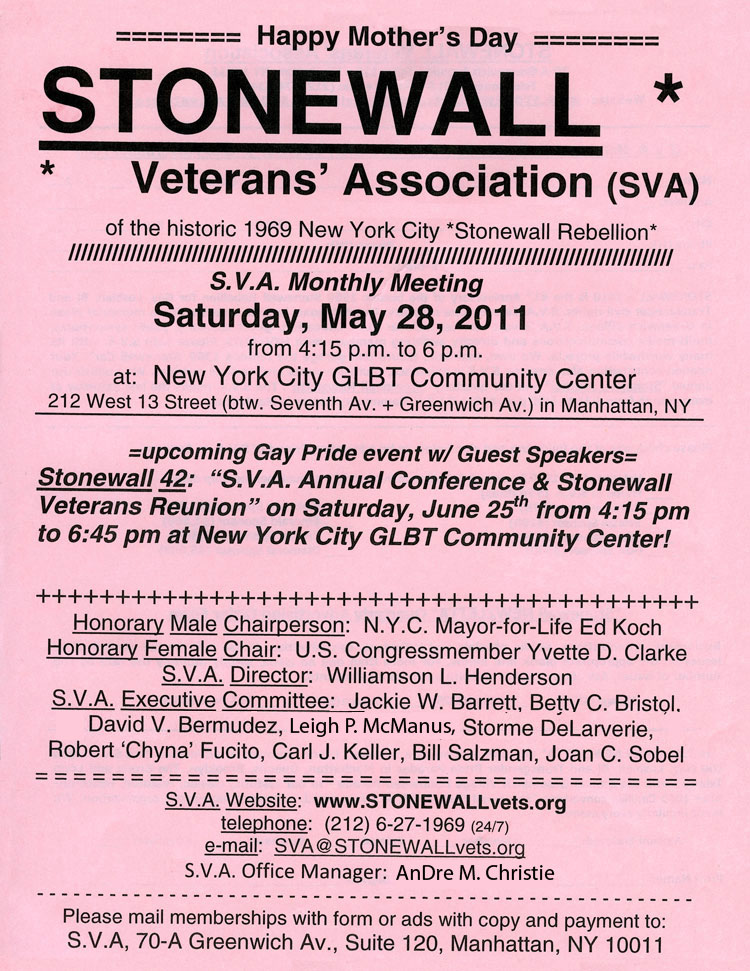 SVA Meeting May 2011