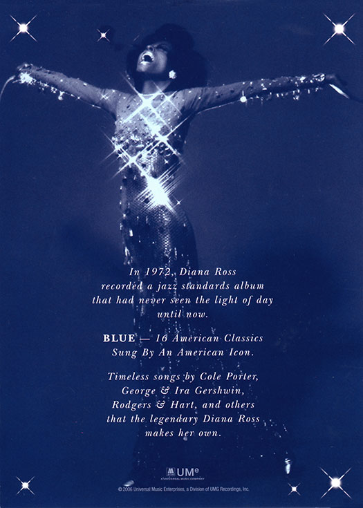 Diana Ross Blue promo  ard