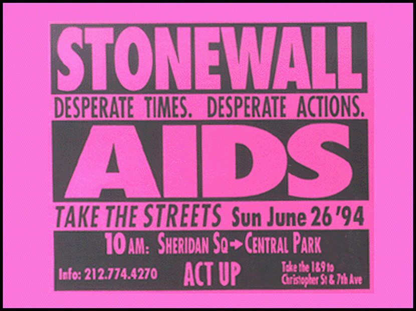 Stonewall Act Up 1994