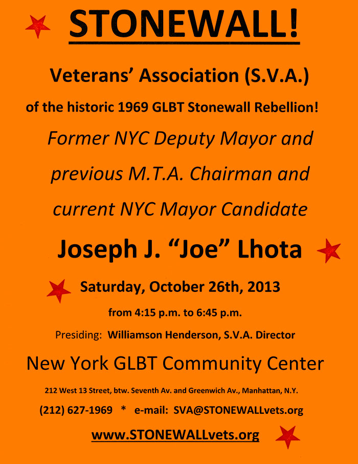 SVA Monthly Meeting October 2013