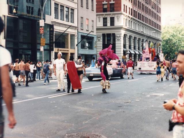 STONEWALL Vets' Ass'n in the Gay Pride Parade - 1991