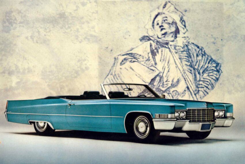 General Motors Cadillac Catalog: 1969 Cadillac DeVille Convertible 