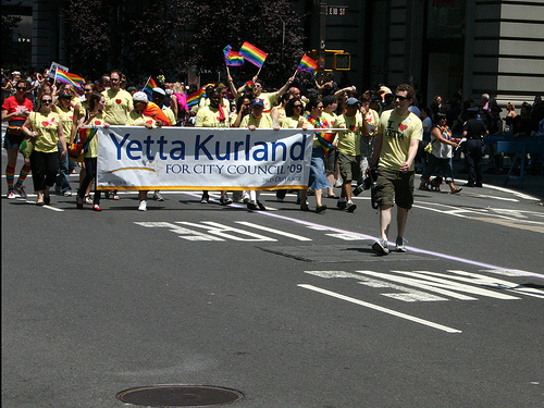 Yetta Kurland Gay Parade